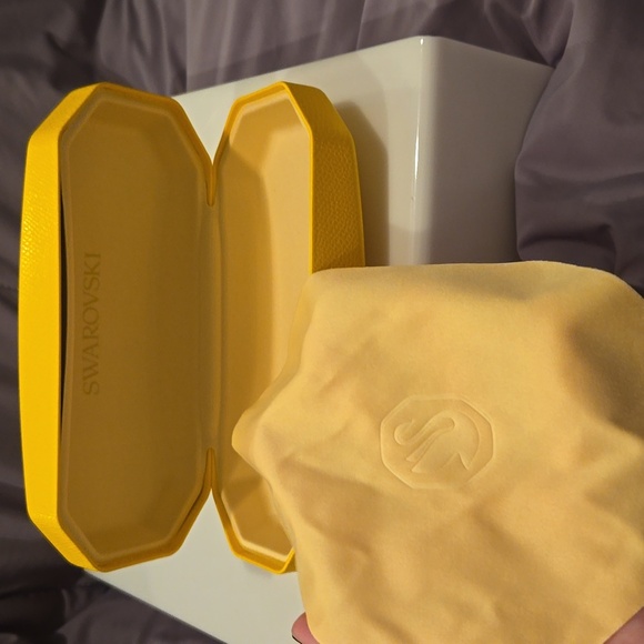 Swarovski Pastel Gradient round metal Sunglasses brand new in case - Picture 12 of 15